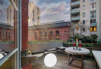 Ruhig gelegene Terrasse