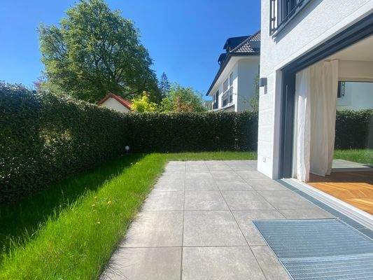 Sonnige Südterrasse