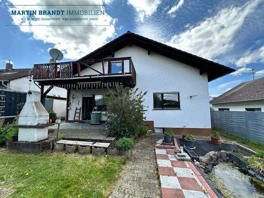 Ansicht Rückseite des Haus