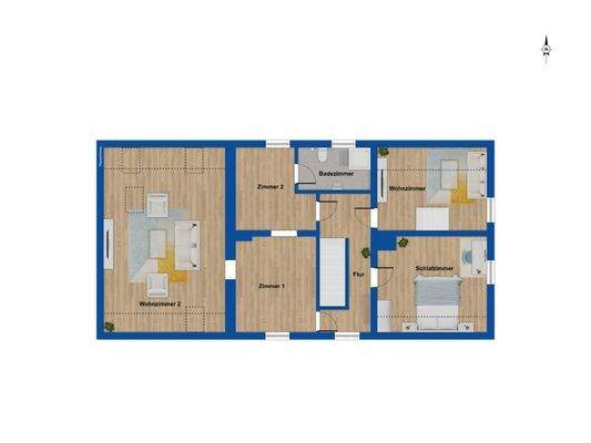 Grundriss Dachgeschoss