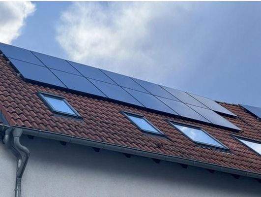 Teil der PV Anlage von 2024