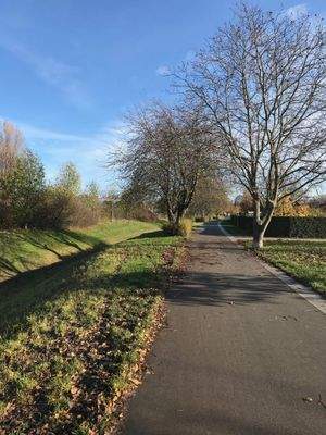 Radweg 200 m entfernt
