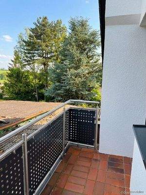 Balkon mit Fernsicht