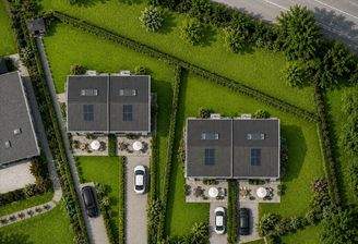 Projektierung 4 Doppelhaushälften