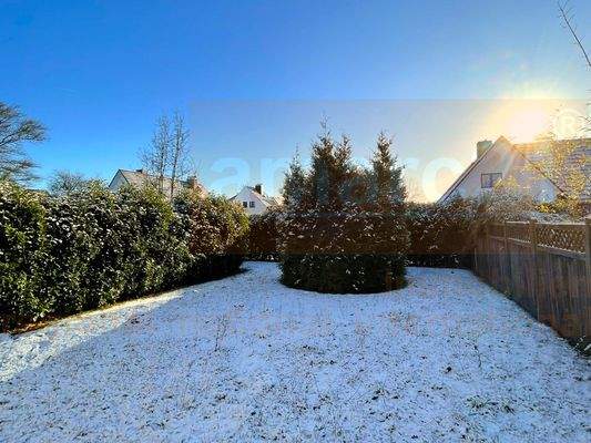 Blick in den Garten vorne