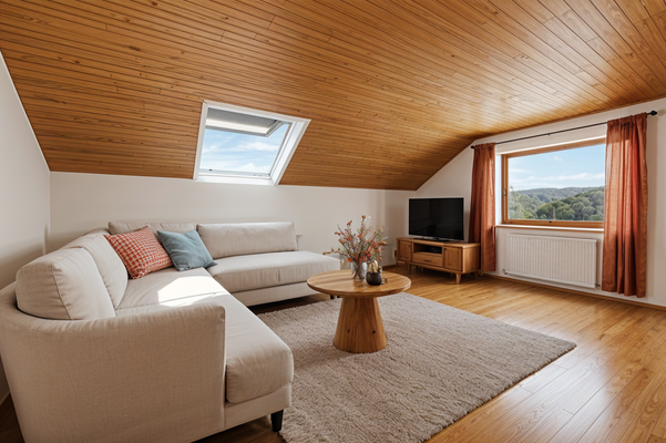 OG | Wohnzimmer, virtuelle Darstellung