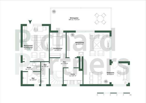Grundriss Obergeschoss