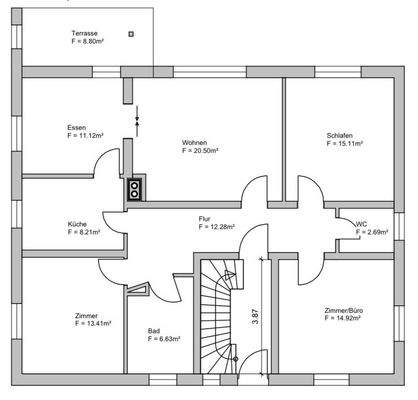 Grundriss Erdgeschoss