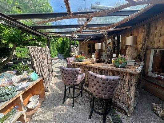 Ansicht überdachte Terrasse