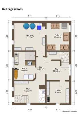 Grundriss Kellergeschoss