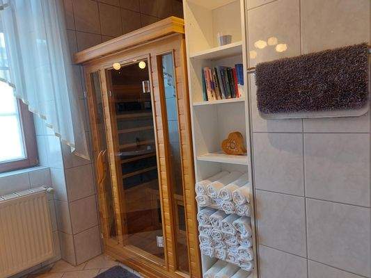 Infrarotkabine im Apartment