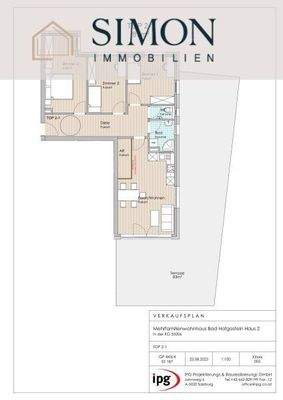 Top 2-1 Grundrissplan