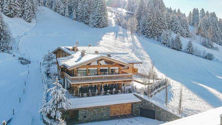 KITZIMMO-Luxuswohnung mit Pool in Toplage kaufen - Immobilie Jochberg.