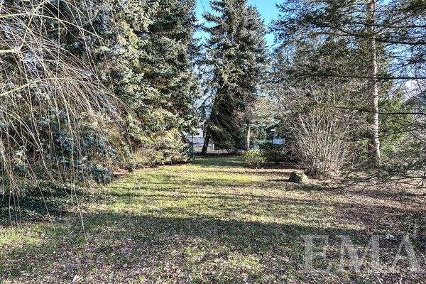 Blick auf das Grundstück