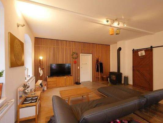  WOHNZIMMER - Schiebetür zur Diele