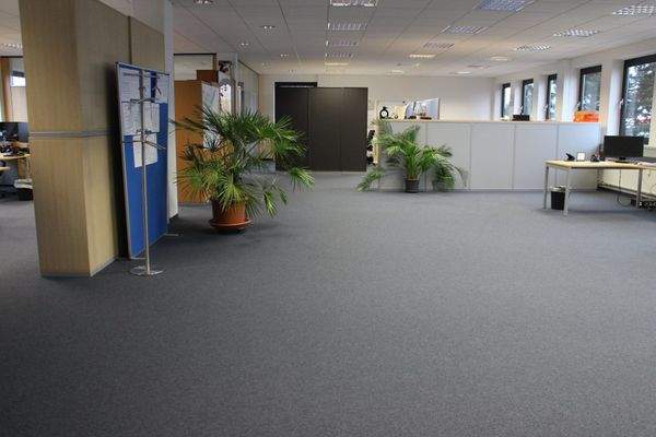 Blick in die Büroflächen