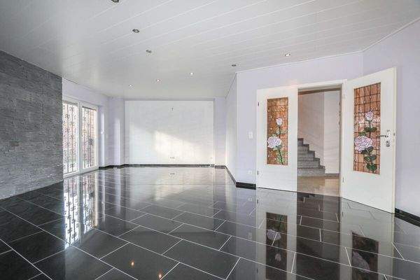 Der Wohn-/Essbereich im EG