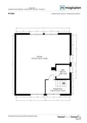 Grundriss Dachgeschoss