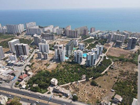 Newly-Built Apartments with Sea View in Erdemli Mersin