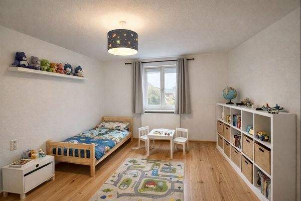 Kinderzimmer (Einrichtung KI verändert)