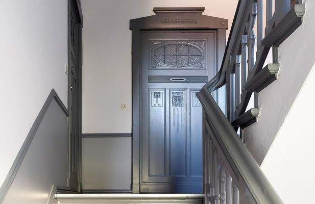 Gemachte Treppenhäuser