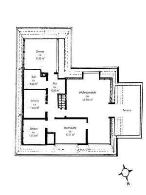 Grundriss Dachgeschoss