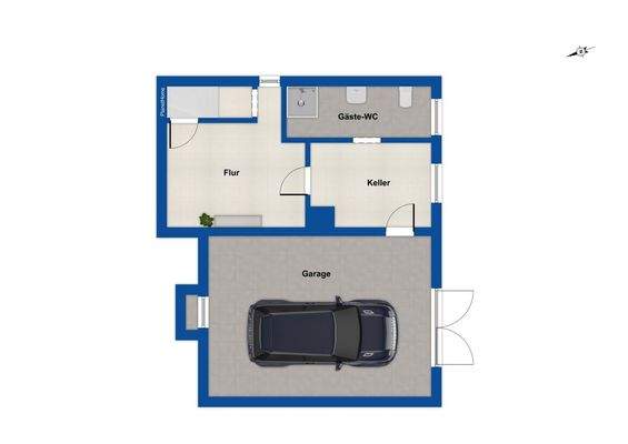 Grundriss - Kellergeschoss