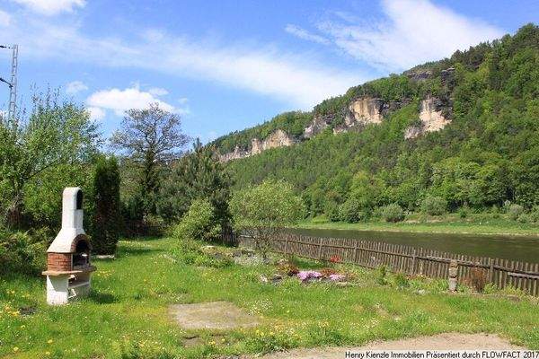 traumhafte Lage an der Elbe