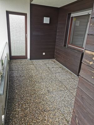 Großer Balkon
