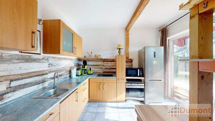 Küche der 95 qm Einheit