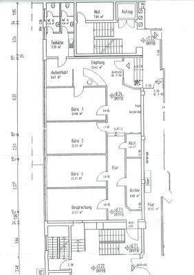 Grundriss Büro 180m² 2. OG-1