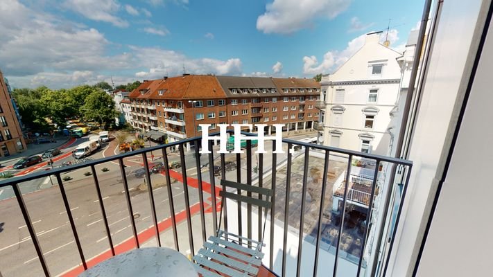 Balkon Südwest-Ausrichtung