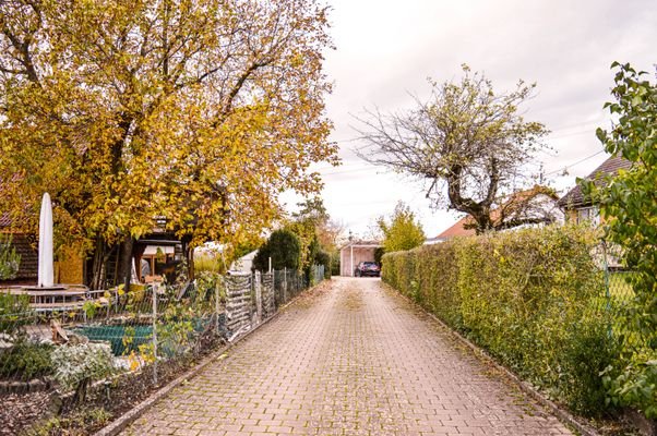 Zufahrt zum Haus
