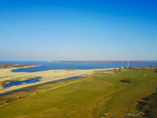 Luftbild Richtung Bodden 
