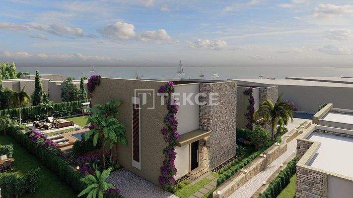 Apartments 20 m from the Sea with Views in Bodrum