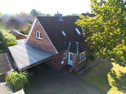 Luftbild Eingangsbereich