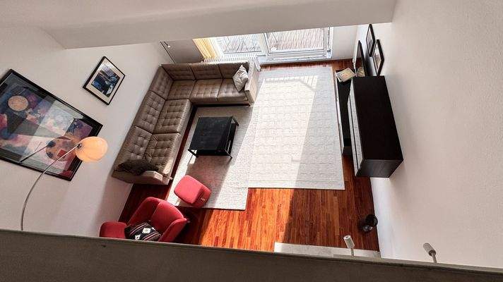 Blick von der Galerie