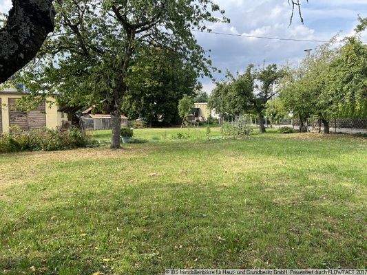 großes Grundstück