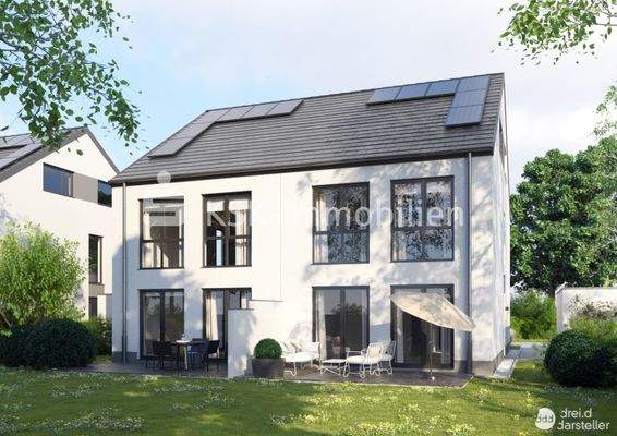 Gartenansicht Haustyp 2