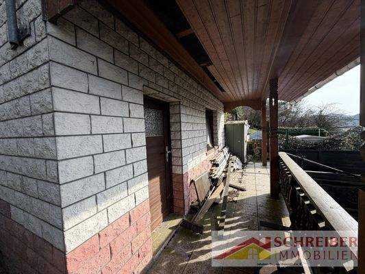 Gartenhaus mit Kamin