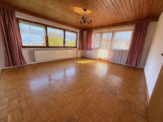 Wohnzimmer mit Terrassenzugang