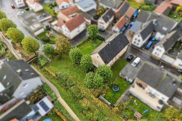 Luftbild, Lage des Objektes