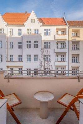 Balkon mit Ostausrichtung