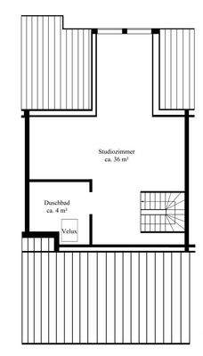 Grundriss Dachgeschoss