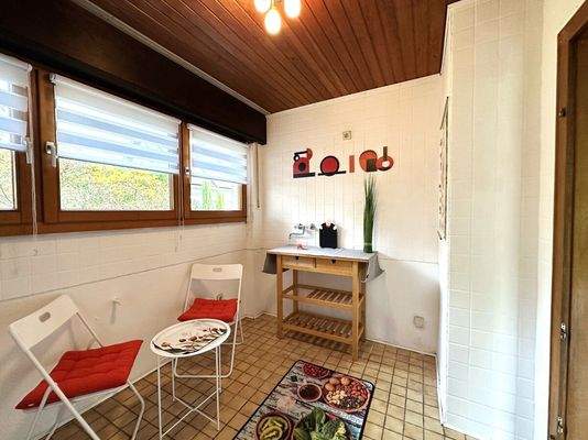 Die Küche im EG ...