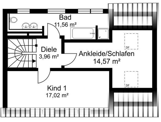Grundriss OG Haus 2