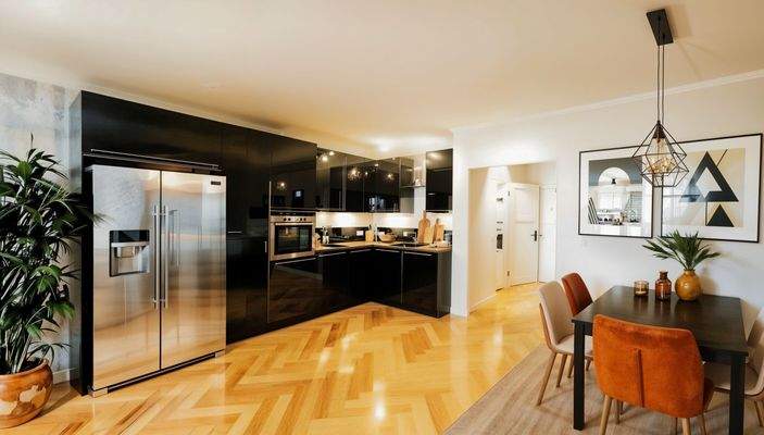 Einrichtungsbeispiel Einbauküche