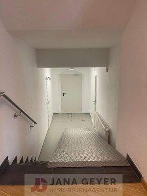 Zugang Keller mit Rampe