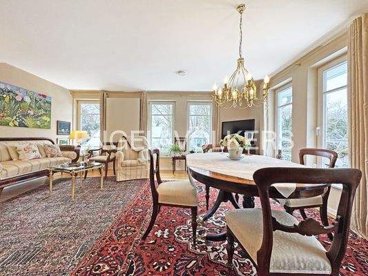 Wohn-und Essbereich im Einliegerbereich