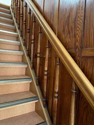 Altes Treppengeländer